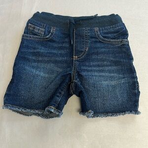 OshKosh B'gosh - denim pull on gender neutral shorts.